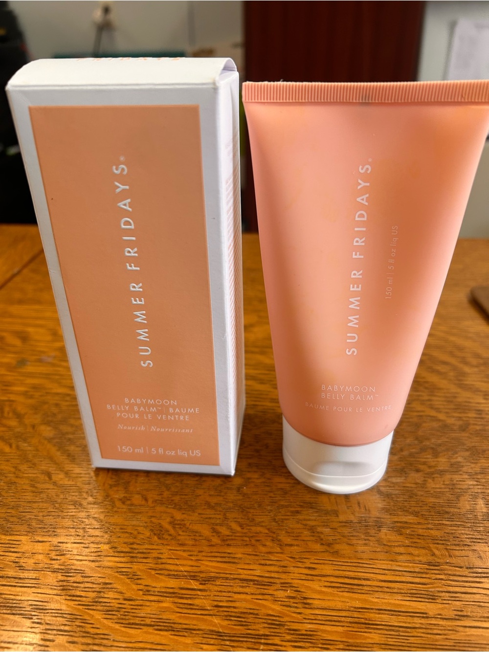 NEW Summer Fridays Babymoon Belly Balm Stretch Mark Body Moisturizer 5oz